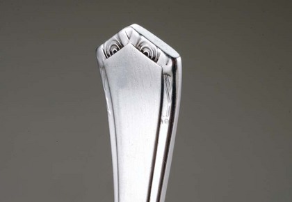 Art Deco Silver Cake Forks (set of 6)